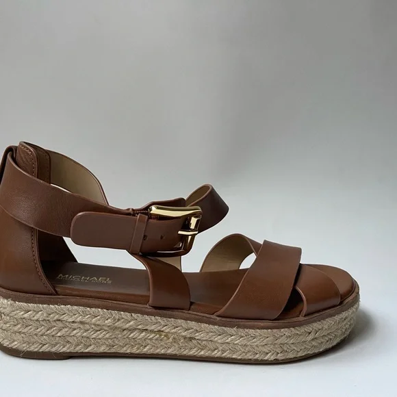 Michael Kors Abbot Sandals Wedge Espadrille - Picture 8 of 10
